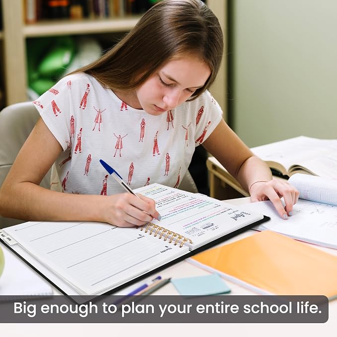 8.5" x 11" Academic Planner 2026-2027, Weekly & Monthly Calendar Planner Book - Image 6