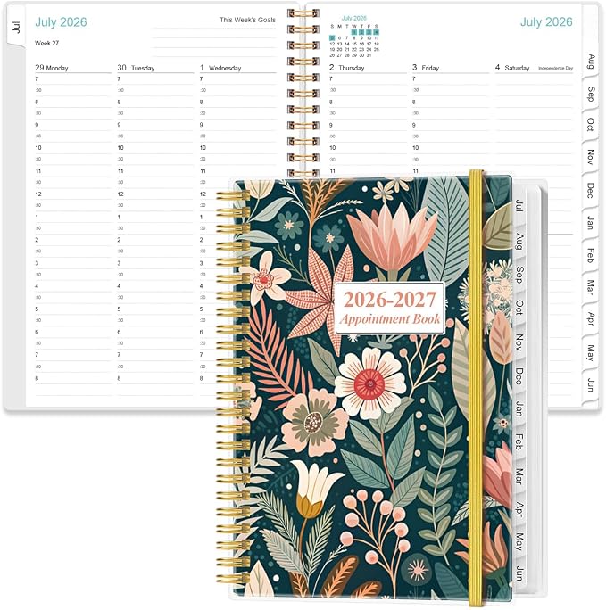 2026-2027 Appointment Book & Planner by Heveboik