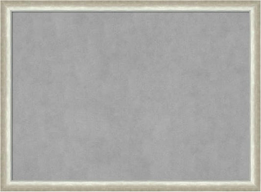 Amanti Art Silver Framed Magnetic Board 22x30 Medium Vision Board by AmantiArt
