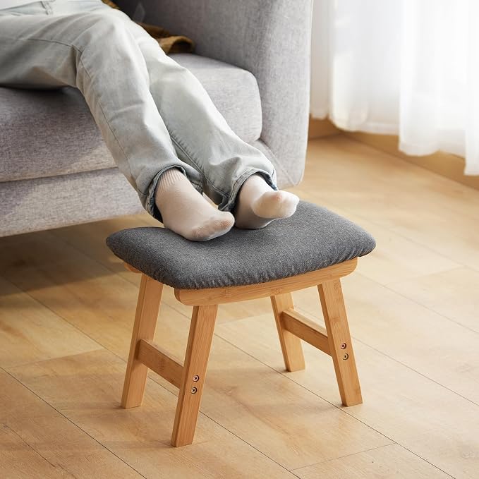 Foot Stool Ottoman Foot Rest Under Desk, Small Stool by Furshus