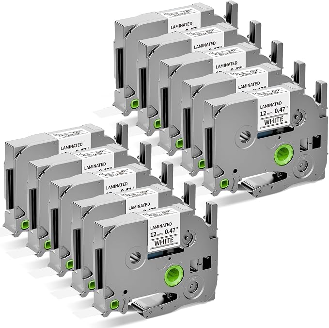 TZe-231 Label Maker Tape Compatible by AirmallTec