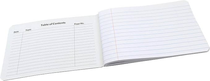 Pacon Junior Composition Book, 3/8" Ruled 5" x 7-1/2", 100 White Sheets - Image 2