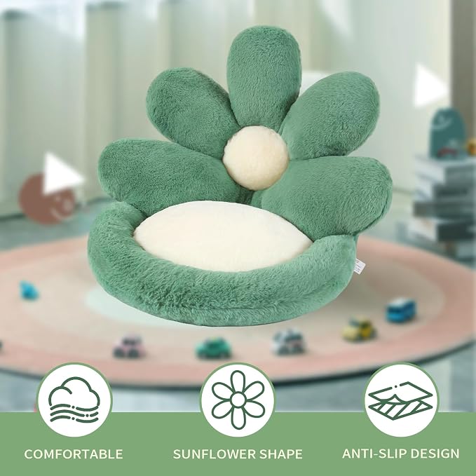 Ditucu Flower Shape Chair Cushion Comfy Kawaii Seat Cushions 19 inch Cute Stuff - Image 8