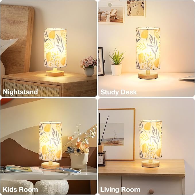 Fenmzee Ginkgo Table Lamp for Bedroom - Image 7
