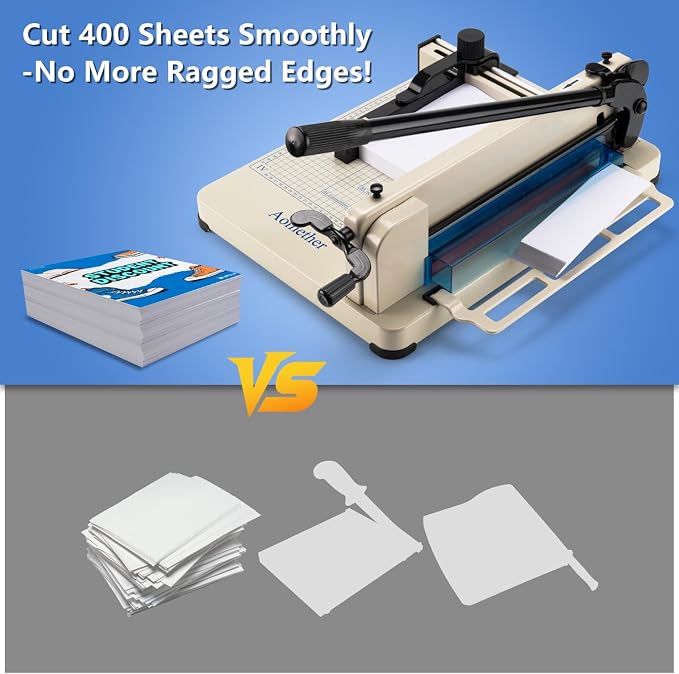 12" Heavy Duty Guillotine Paper Cutter - Image 5
