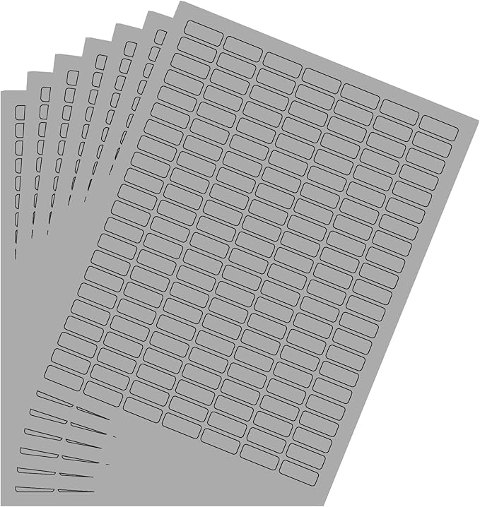 Small Sticky Labels Printable Stickers by RoyalGreen