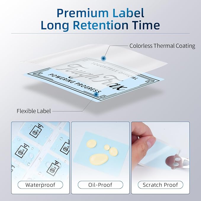 Phomemo Thermal Labels for M110/M120/M220/M150/M250/M221 Label Maker, - Image 4