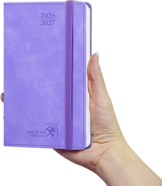 POPRUN 2026-2027 Pocket Planner Weekly and Monthly Academic Calendar by POPRUN