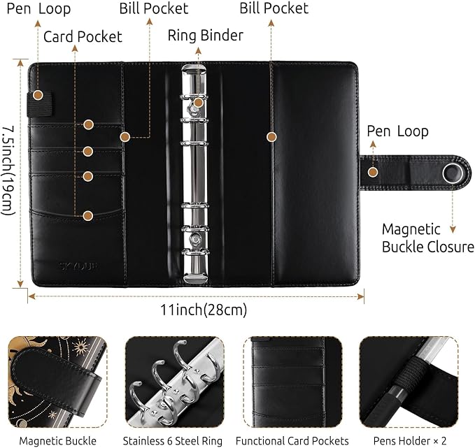 SKYDUE Budget Binder, Money Saving Binder - Image 6
