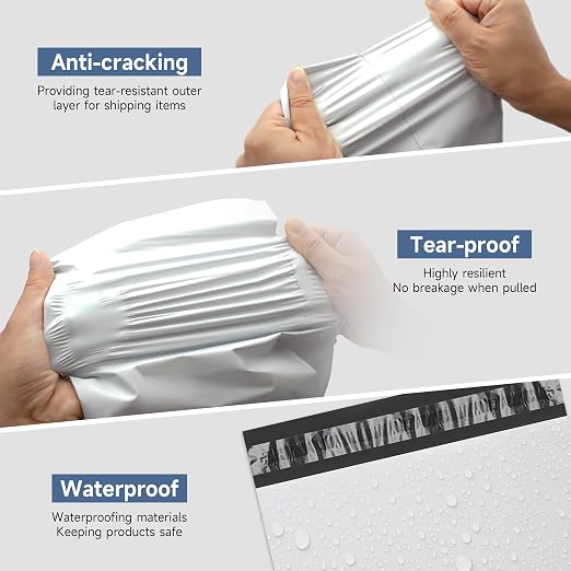 KKBESTPACK Poly Mailers Shipping Envelope Self Sealing Bags - Image 2