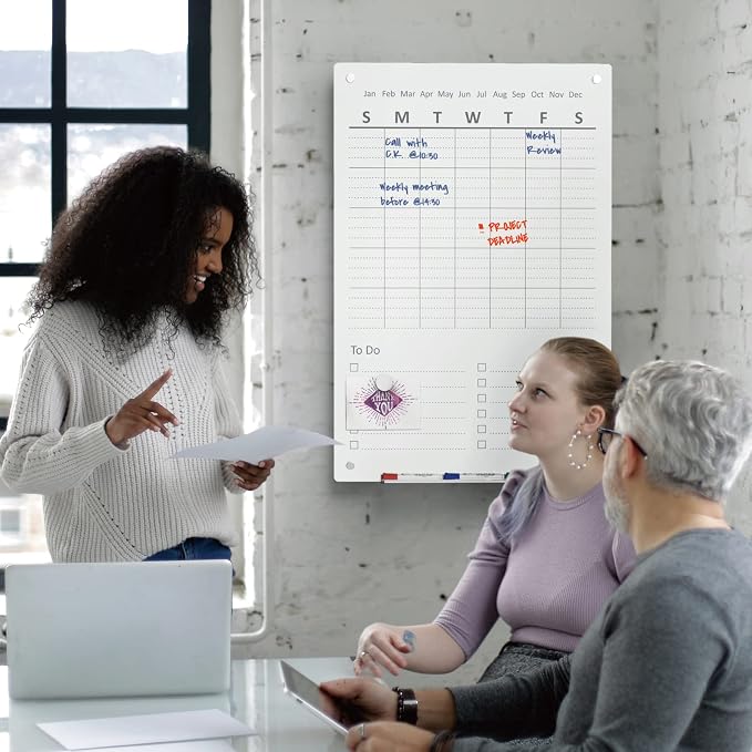 Audio-Visual Direct Magnetic Weekly Planner Dry-Erase Board - Image 6