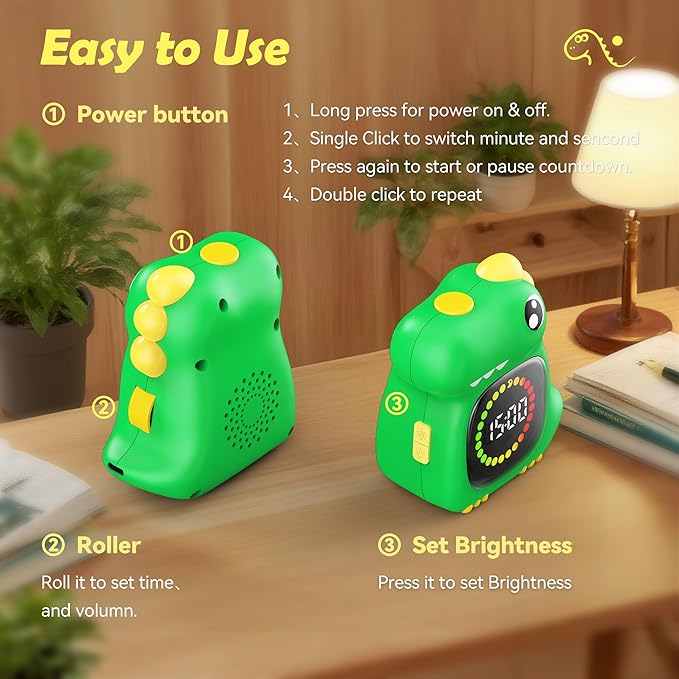 Visual Timer for Kids 99 Minute Digital Cute Kids Visual Timer Classroom Timer - Image 5