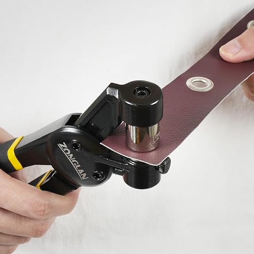 Grommet Tool Kit, 3/8 Inch Handheld Eyelet Kit Hole Punch Grommet Eyelet Press - Image 7