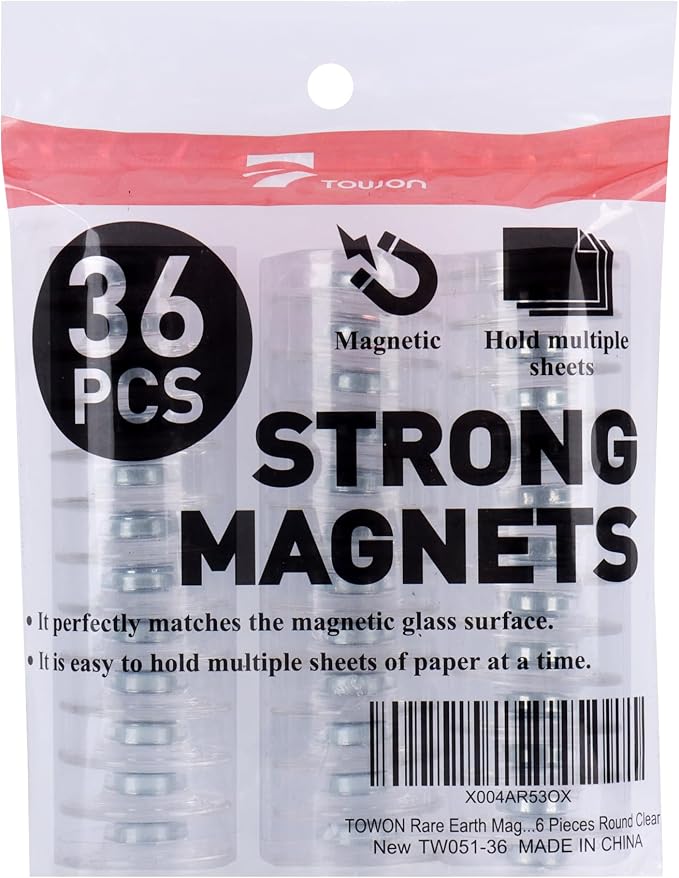 TOWON Rare Earth Magnets Large, Strong Magnets - Image 2