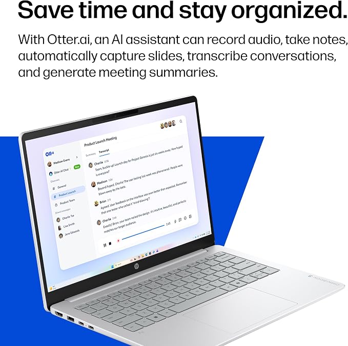 HP OmniBook 3 14 inch Next Gen AI PC, 2K Display, Snapdragon X X1-26-100 - Image 7