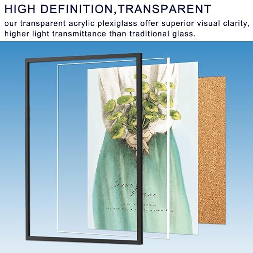 4 Pack 16x20 Inch Acrylic Sheet 1/8" Thick, Cast Acrylic Sheet, - Image 6