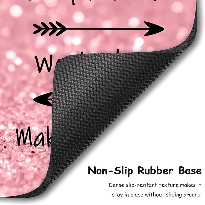 Dapesuom Small Mouse Pad, 6 x 8 Inch Thick Rubber Premium-Textured Non-Slip - Image 4