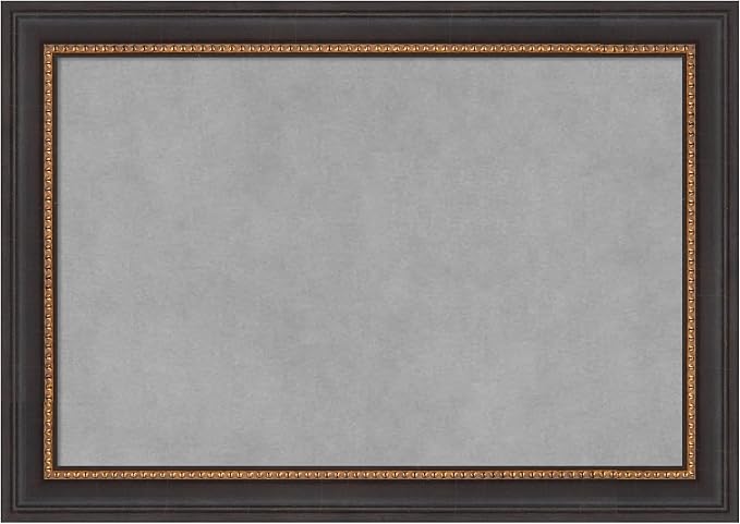 Amanti Art Black Framed Magnetic Board 15x21 Small Vision Board by AmantiArt