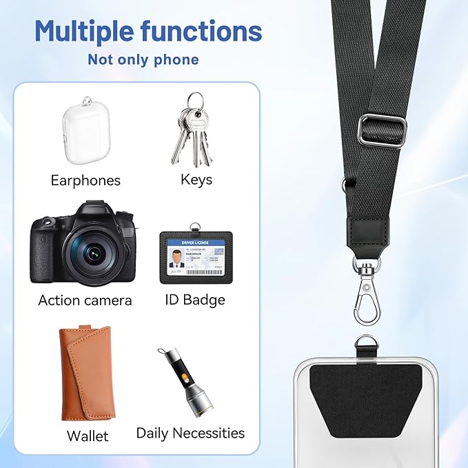 Doormoon Phone Lanyard Tether, Universal Neck Strap - Image 6
