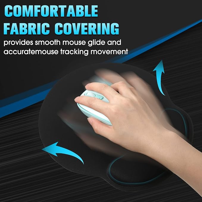 Yunsailing 8 Pack Ergonomic Mouse Pad - Image 7