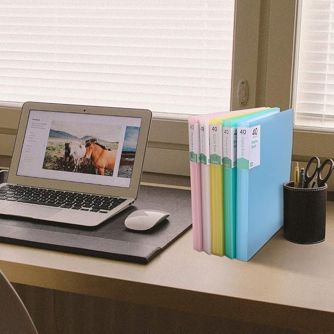 Phyxin 80-Pocket Portfolio Binder Organizer, Binder Sheet Protectors 8.5" x 11" - Image 6