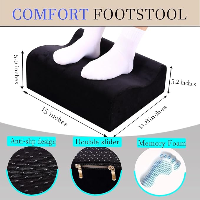 Work Foot Rest Under Desk, Comfort Foot Rest - Image 5