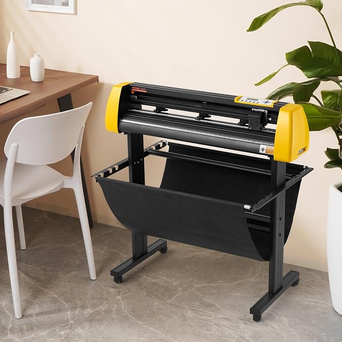 VEVOR Vinyl Cutter Machine, 34 in / 870 mm Max Paper Feed Cutting Plotter - Image 8