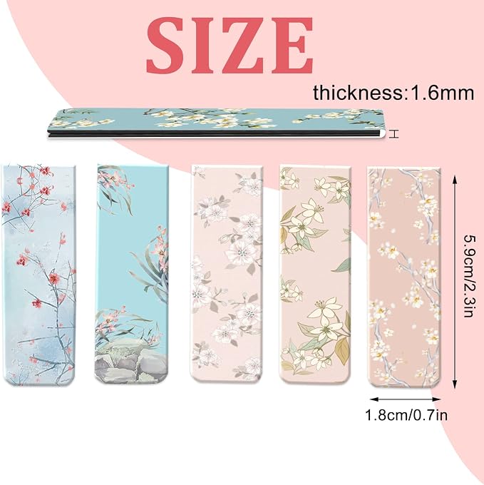 30 Pieces Bookmarks, Magnetic Bookmarks - Image 2