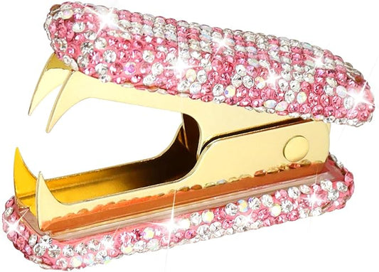 MultiBey Acrylic Staples Remover, Handmade Rhinestone Crystal Staple Removal by MultiBey