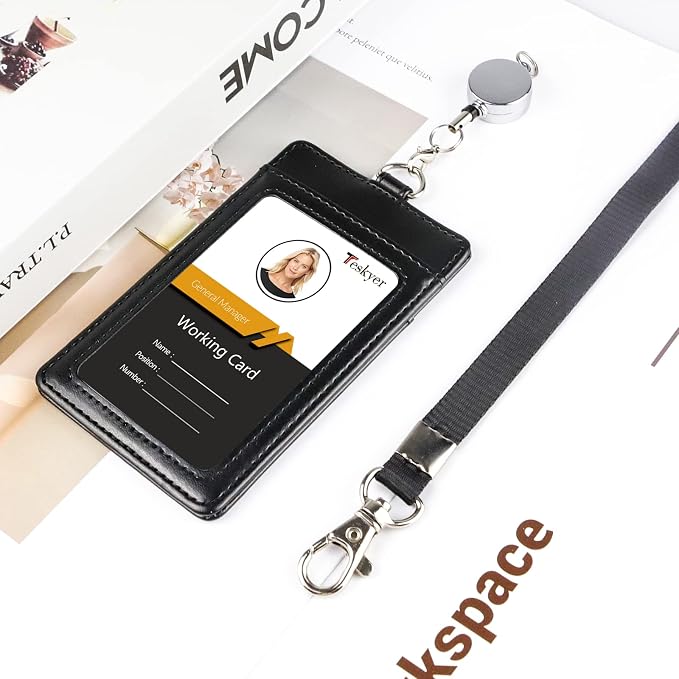 Teskyer Leather Badge Holder - Image 7