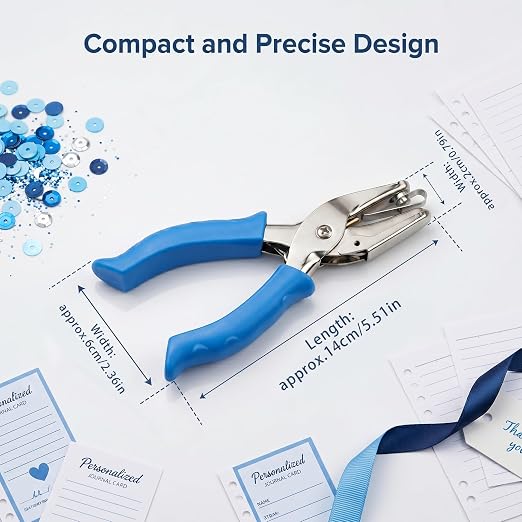 Round Single Hole Punch 1/4” Paper Hole Puncher - Image 2