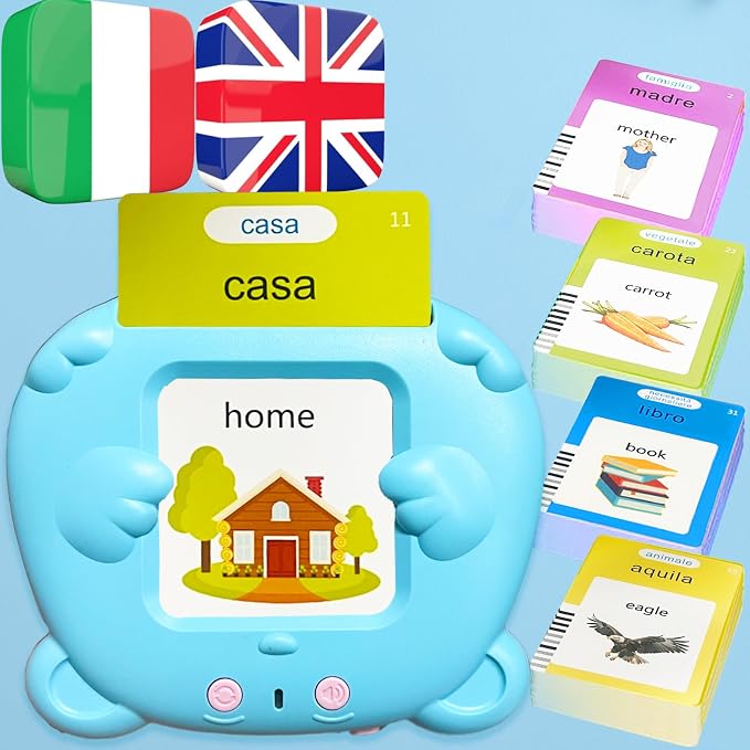 Bilingual Talking Flash Cards for Kids by MoLingvora