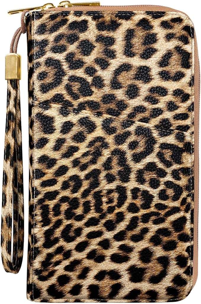 Family Passport Holder Wallet RFID Blocking Document Organizer PU Leather by Simikol