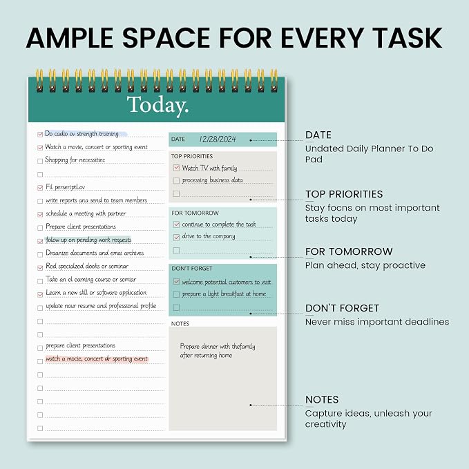 KMQOY To Do List Notepad - Image 2