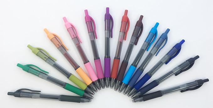Zebra Pen Sarasa Dry X20 Retractable Gel Pens, 0.7mm Medium Point, Eliminates - Image 4