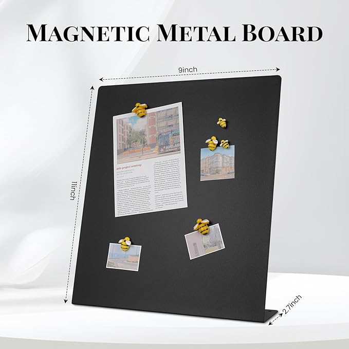 2 Pack Magnetic Board, Magnet Board, Metal Magnetic Bulletin Board, Magnet - Image 2