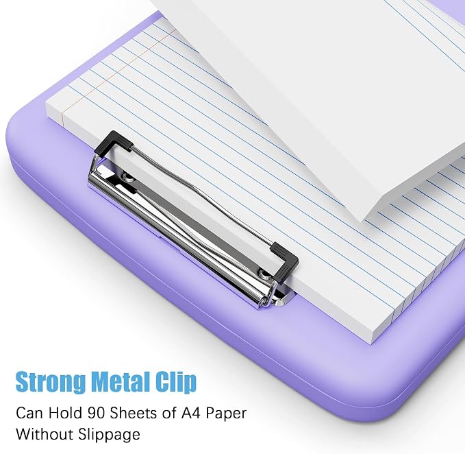 Hongri Clipboard with Storage with Pen Holder, Folder Nursing Clip Board 8.5 x - Image 5