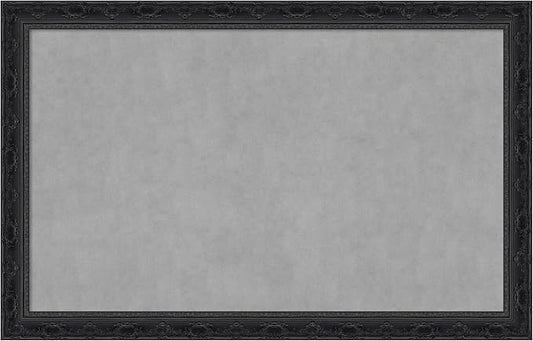Amanti Art Black Framed Magnetic Board 28x44 Large Vision Board by AmantiArt