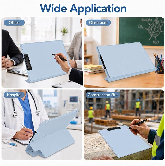 Free Standing Clipboard Foldable and Desktop Document Stand - Image 7