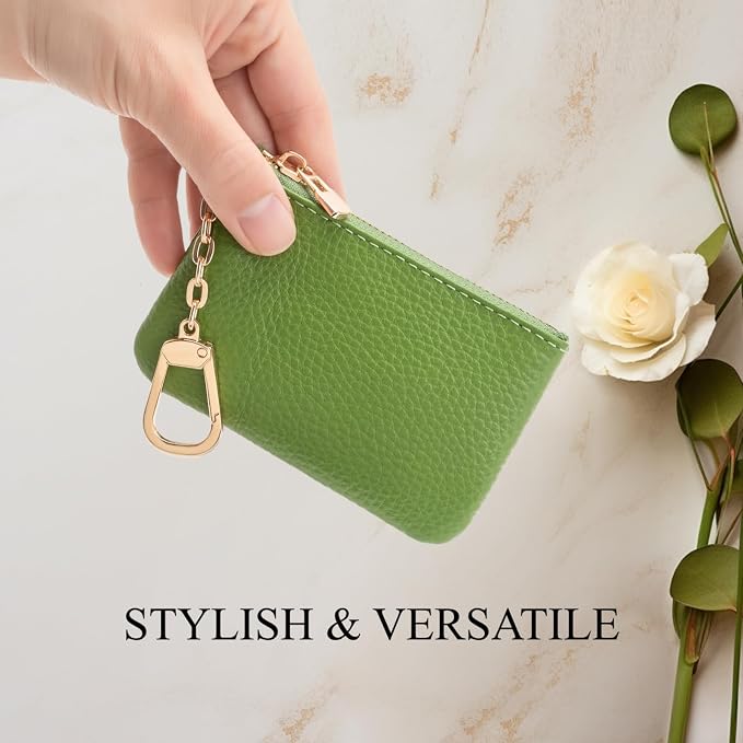 Full Grain Leather Coin Purse - Image 2