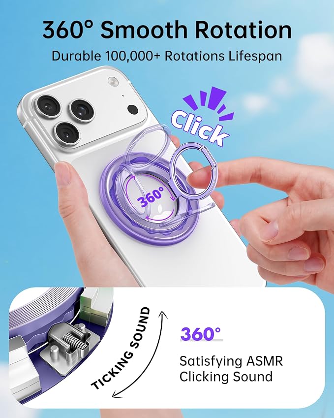 SYNCWIRE Magnetic Phone Ring Holder - Image 3