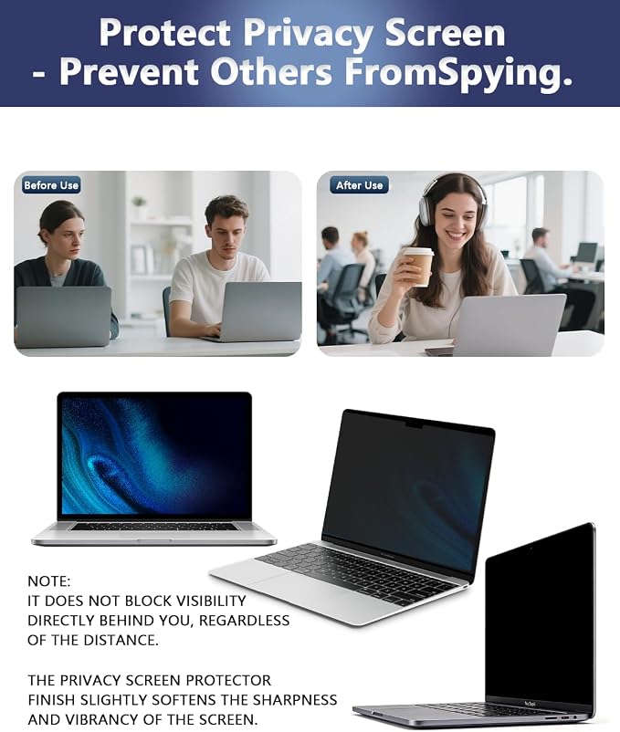 Magnetic Privacy Screen Protector - Image 3