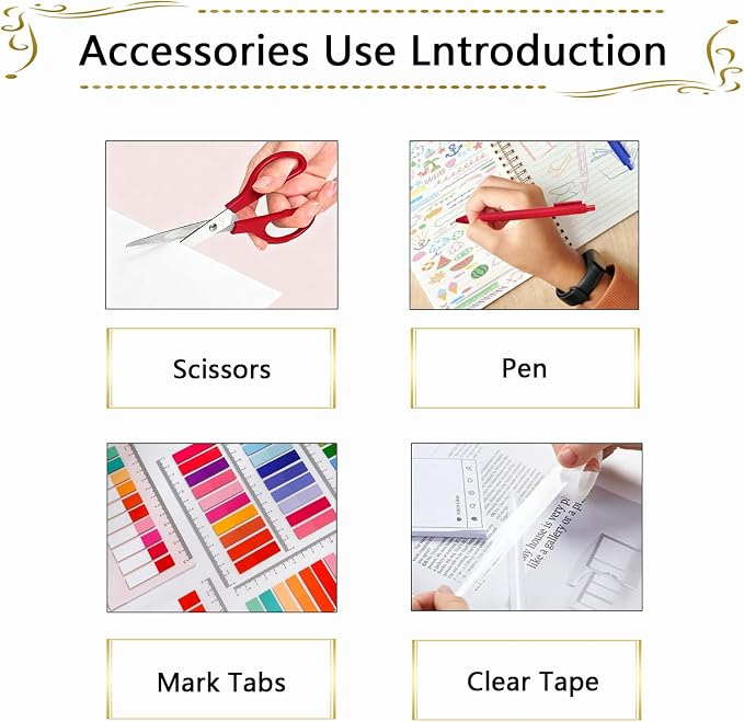 Office Supplies, Stapler and Tape Dispenser Set - Image 3