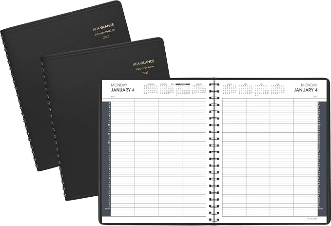 AT-A-GLANCE 2027 Appointment Book Planner, Daily Group Planner, 8.5" x 11" - Image 9