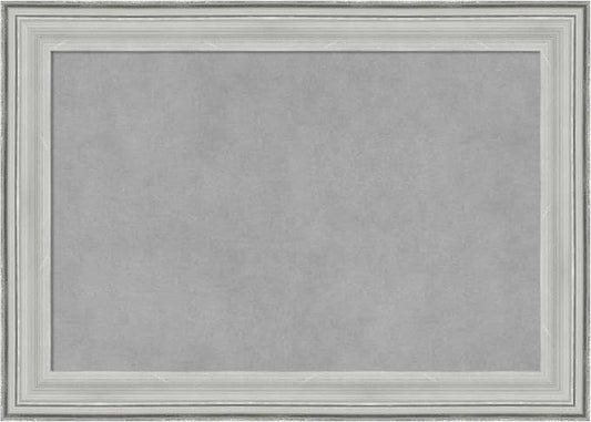 Amanti Art Silver Framed Magnetic Board 15x21 Small Vision Board by AmantiArt