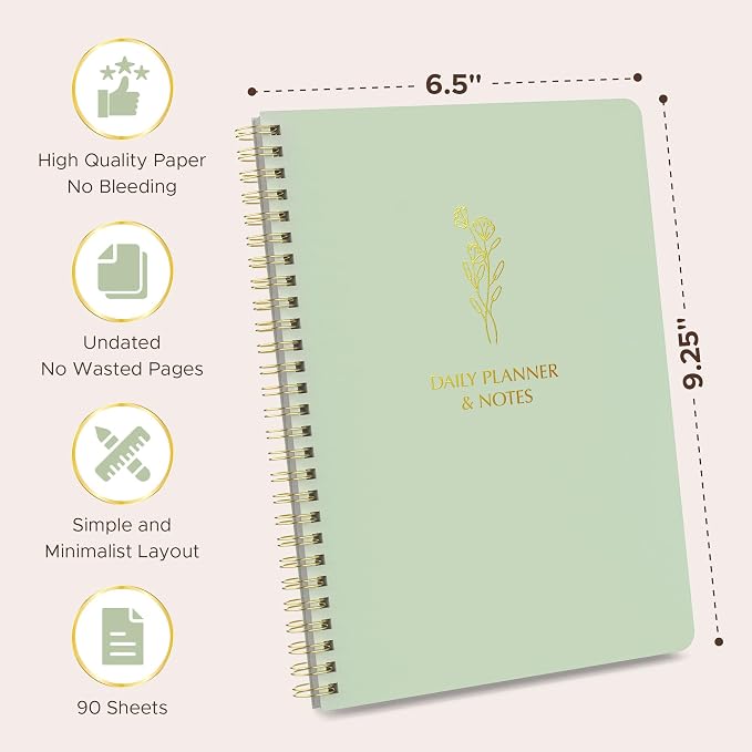 Simple Daily Planner Undated - Image 4