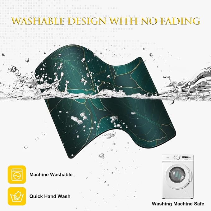 JIKIOU 3 Pack Mouse Pad with Stitched Edge, Portable Size-10.2x8.3in Leaf | - Image 7
