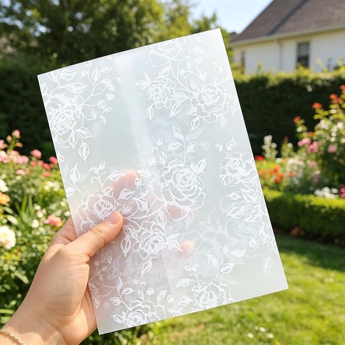12 Pcs Translucent Vellum Outer Envelope Sleeves - Image 5