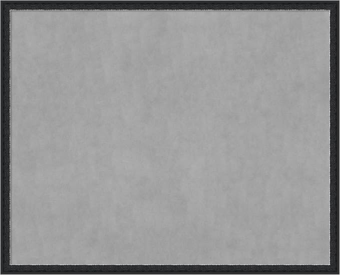 Amanti Art Black Framed Magnetic Board 34x42 X-Large Vision Board by AmantiArt