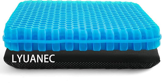 Gel Seat Cushion for Long Sitting by LYUANEC